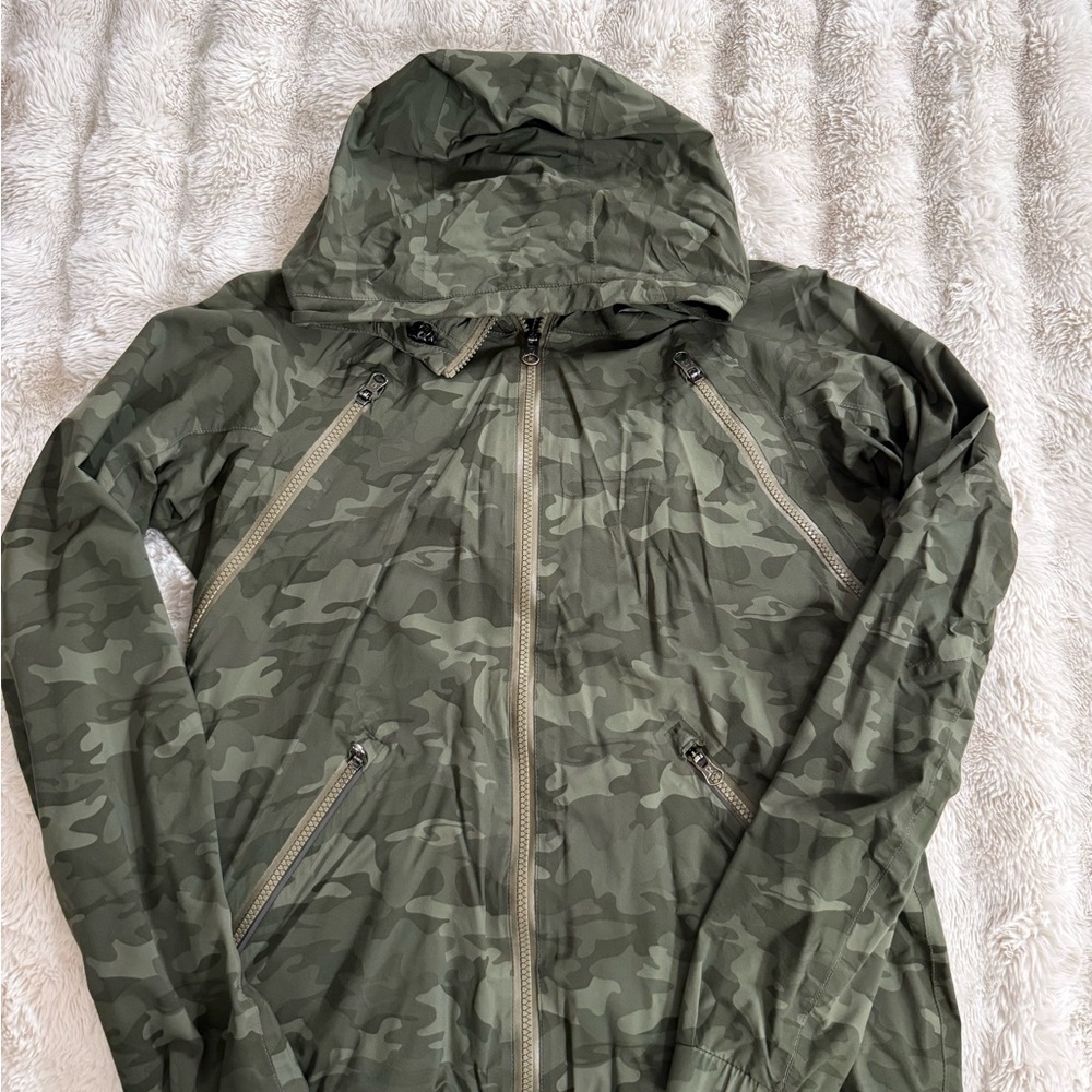 lululemon athletica Green Camo Jacket